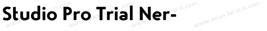 Studio Pro Trial Ner字体转换